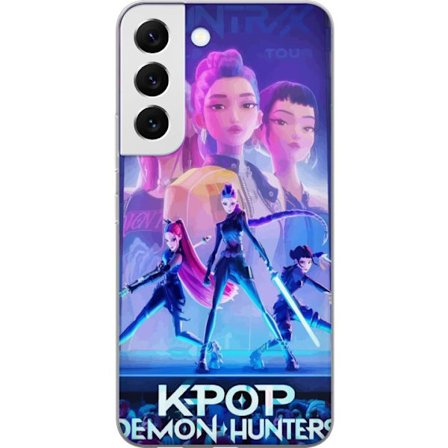 Kompatibelt Mobilskal till Samsung Samsung Galaxy S22 5G Trendiga KPop Demon Hunters docka figur