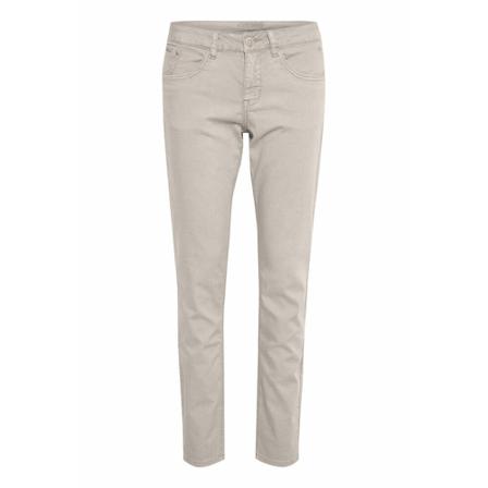 Cream LotteCR Plain Twill - Coco Fit Grå, Dame Skinny Jeans, Størrelse: W30