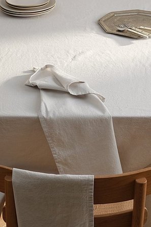 Jotex - Keukenhanddoek Linnen-mix 2-pak Grijs Grijs - LINUS - Koop Theedoeken bij Jotex