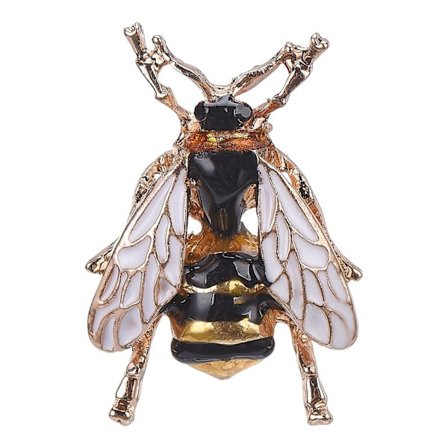 Ny vintage Delicate Little Bee Insektskrage Brosch Pin Dam & Herr Smycken Nytt