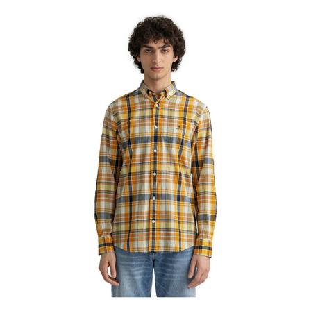 Gant Casual Shirts Gul, Herre Skjorter