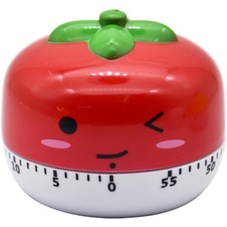 1 kpl Tomaatti-ajastin Mekaaninen Keittiöajastin, Piirretty Keittiöajastustyökalu Ruuanlaittoon Leivontaan