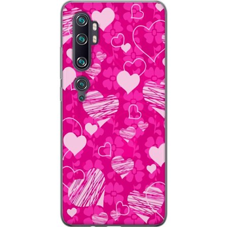 Kompatibel Mobilcover til Xiaomi Xiaomi Mi Note 10 Pro PopHjerteMønster