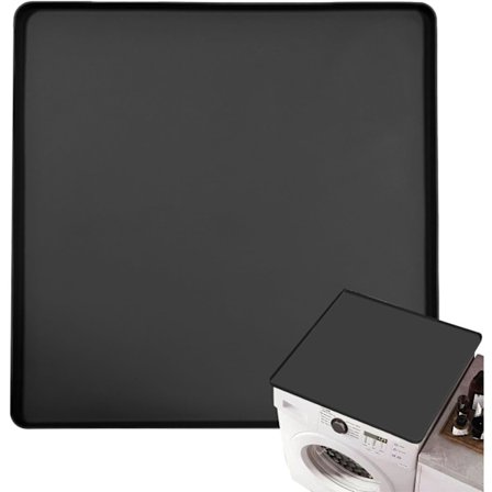 23,6x23,6 tum silikon tvättmaskinsskydd | Vattentätt dammtätt tvättmaskin toppskydd