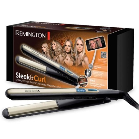 Remington Style Inspirations S6500 Sleek & Curl Straightener - Frisyreapparat