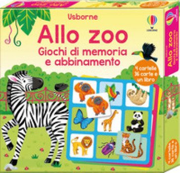 Allo zoo. Ediz. illustrata. Con 36 Carte Kate Nolan
