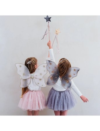 Mimi & Lula Magic Wand - Griselda Witch - Grey - ONE SIZE