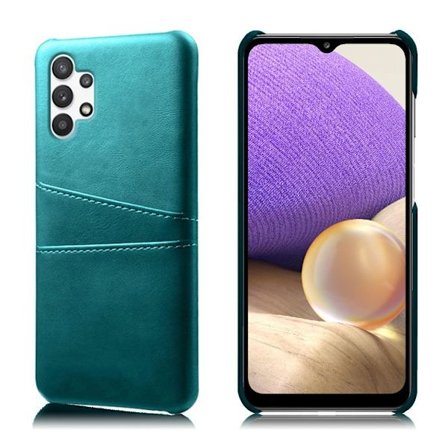 Dual Card Etui Samsung Galaxy A32 5G - Grøn
