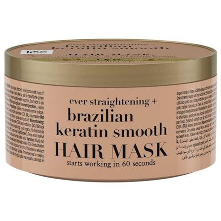 Ogx Glat hårmaske med keratin 60 sekunder 300 ml