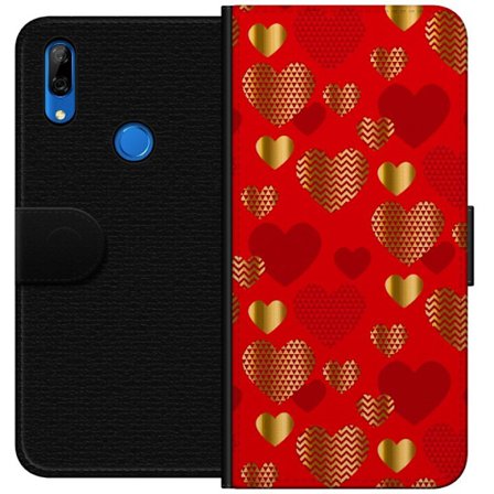 Yhteensopiva Lompakkokotelo Huawei Huawei P Smart Z GoldenHearts
