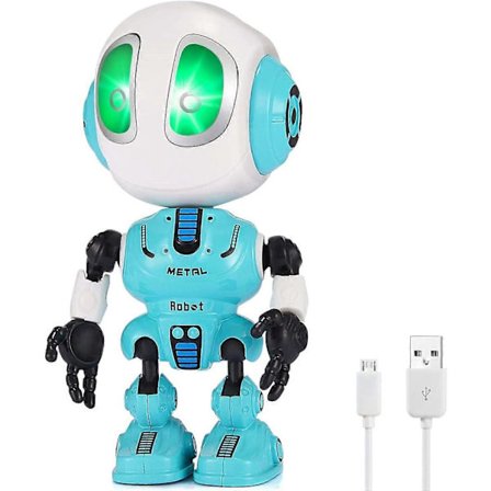 Talking Robot Toy for Kids - Mini Robot Toys That Repeats What You Say, Toys for 3 4 5 6 7 8 Year Old Girls and Boys