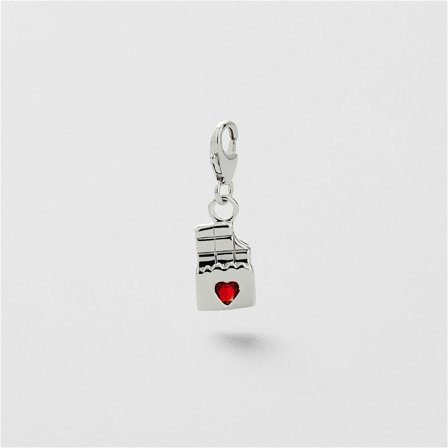 Red Heart Chocolate Charm