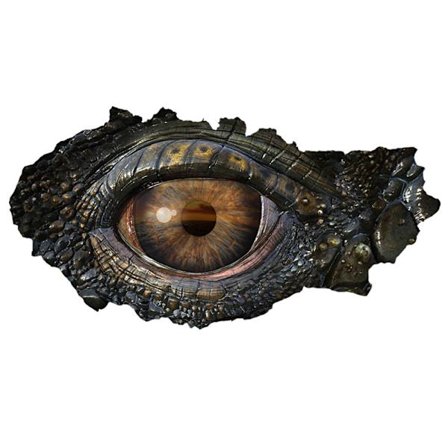 3D knust vegg syn dinosaur øgle øyne vegg klistremerke stue soverom dekorasjon (Stil 1)