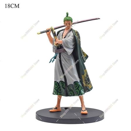Nytt One Piece-figur Zoro Luffy Nami Ace Eustass Kid Bartolomeo Samleobjekt Modellleker Pvc Actionfigurer Sanji Dukker Barnegave Zoro no box
