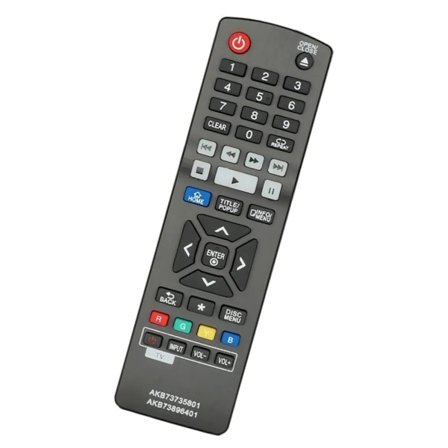 Käyttäjäystävällinen AKB73735801 -kaukosäädin BP135 BP330 DVD- ja Blu-ray-laitteille, helpot asennukset, vahva signaalinsiirto