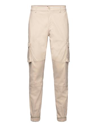 Onscam Stage Cargo Cuff Pk 6687 Noos Trousers Cargo Pants Creme ONLY & SONS*Betinget Tilbud