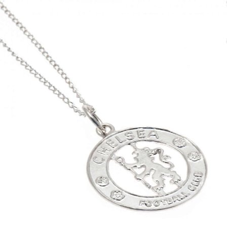 Chelsea FC Sterling Silver Hänge & Kedja Cr