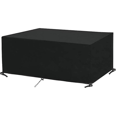 Vanntett hagemøbeltrekk Vanntett presenning Oxford-stoff hagemøbeltrekk Utendørs bordtrekk (200 X 160 X 70)