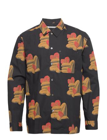 David Jm Street Fink Shirt Patterned Wood Wood