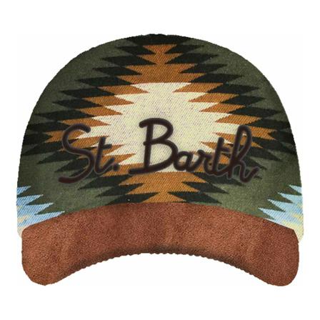 MC2 Saint Barth Pets , Bruin , Heren , Maat: ONE Size Petten