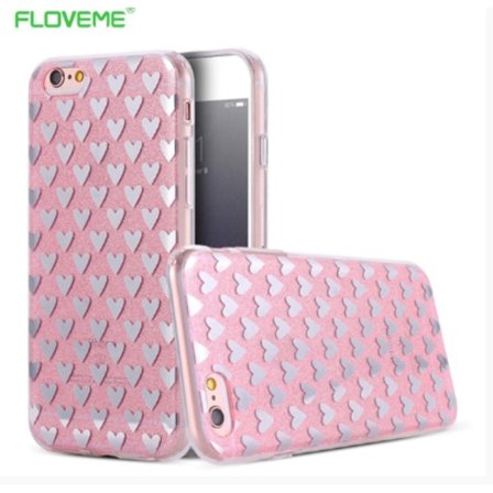 iPhone 6/6S PLUS Elegant Crystalheart-skal från FLOVEME ORIGINAL