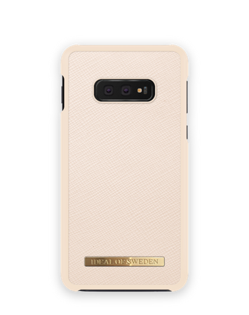 Saffiano Case Galaxy S10E Beige
