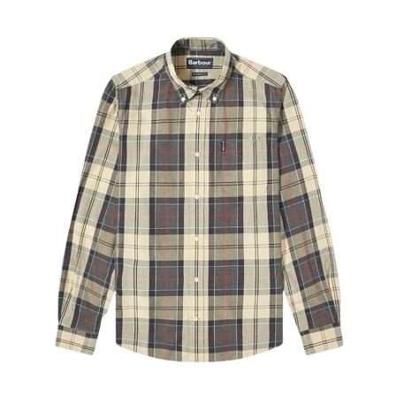 Barbour - Skjortor - Beige - Herr - Storlek: L, Herr, Storlek: L