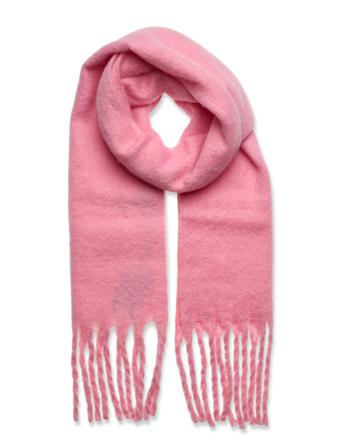 Pclysna Long Scarf Kac Pwp Accessories Scarves Winter Scarves Rosa Pieces