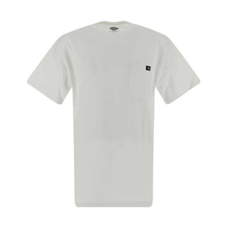 Dickies, T-shirt in cotton with chest pocket Wit, Heren, Maat:M