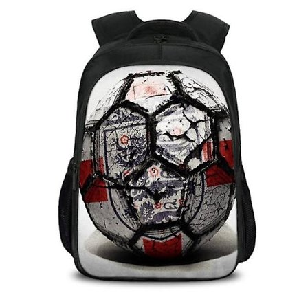 16 tuuman jalkapallo Messi 10 3D-tuloste lasten koululaukut ortopediset reput lasten koulupojat tytöt Mochila sarjakuvalaukku