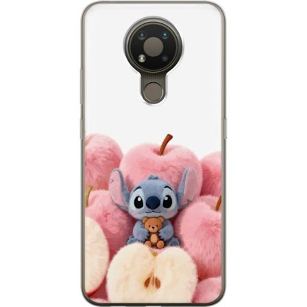 Kompatibelt Mobildeksel til Nokia Nokia 3.4 Fargerikt kollasj med futuristiske jente grupp karakterer, hjerter og glitter i moderne pop og k pop estet