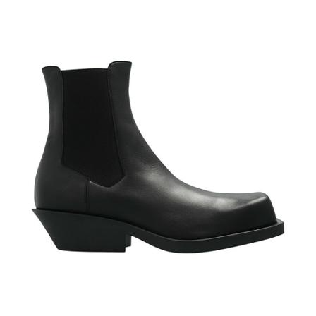 Marni, Leather Chelsea boots Zwart, Dames, Maat:36 EU