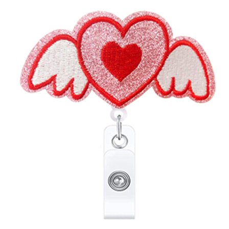 ID-brickahållare Filtbricka Rulle Infällbar Brickahållare ID-korttillbehör