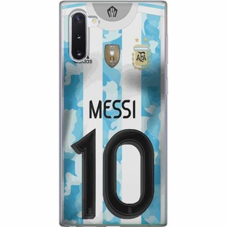 Samsung Galaxy Note10 Genomskinligt Skal Lionel Andrés Messi