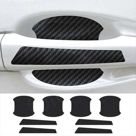 8 kpl Heijastavat auton ovenkahvan kupin tarrat, naarmusuojat SUV/matkailuautolle