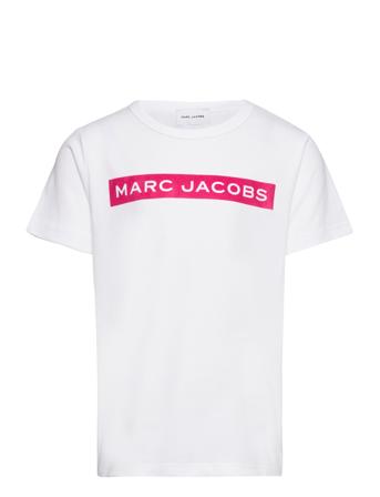 Short Sleeves Tee-Shirt T-shirts Short-sleeved Hvit Little Marc Jacobs*Betinget Tilbud