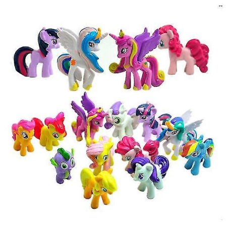 12-pakning My Little Pony Figurer