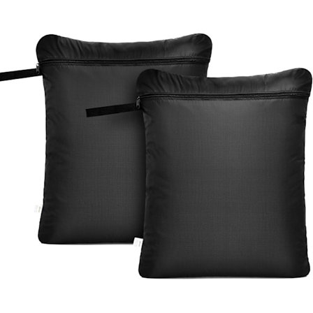 2 Pakk Skitten Våtpose Vanntett Våt Tørr Bag Våt for Gym Svømming Badebukse Trening Yoga Strand Basseng (50,8 x 61 cm)