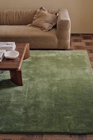 &Home - Ryijymatto Lilli - Vihreä - Nukka- & ryijymatot - 160X230 - - Homeroom