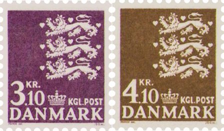 Danmark 1970 - AFA 501-502 - Postfrisk