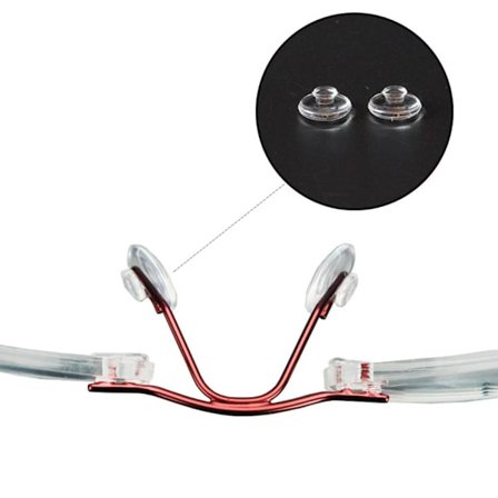 25 par briller solbrille næsepude Tryk i næse puder briller