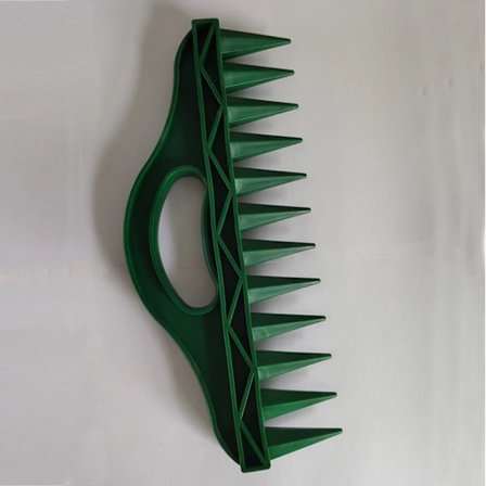 12 hulls såmaskin, frødispenser, førsteklasses plast med justerbar såeffektivitet, gjenbrukbar