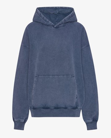 Organic Oversized Hood - Neptune Blue - Female - L