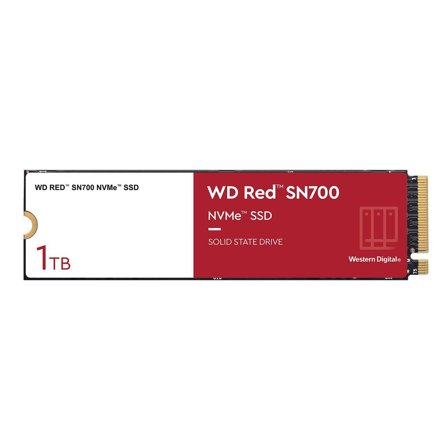 WD WD Red SSD SN700 NVMe 1TB M.2 2280 PCIe Gen3 8Gb/s internal drive for NAS devices