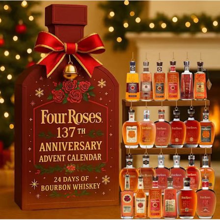 Four Roses 137. Adventskalender, Akryl Nøgleringe