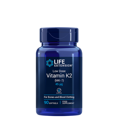 Life Extension Vitamin K2, 90 softgels
