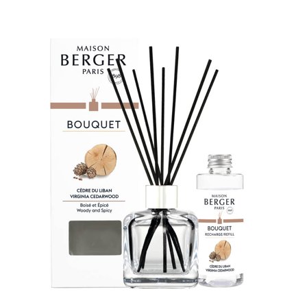 Maison Berger Paris Bouquet Parfumé Bouquet Cube Cèdre du Liban 100ml - Diffusore di Profumo