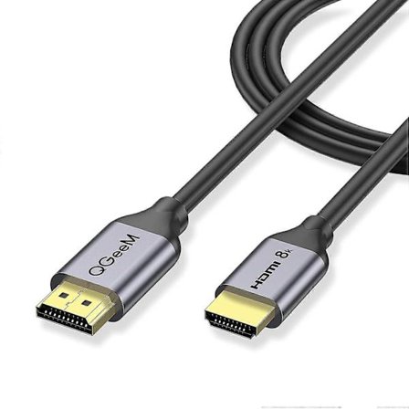 QGEEM 3 m HDMI 2.1 kabel 8K Ultra HD ledning til HD TV-boks/projektor/PS5/laptop