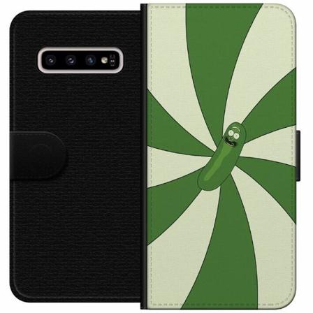Samsung Galaxy S10+ Plånboksfodral Pickle Rick