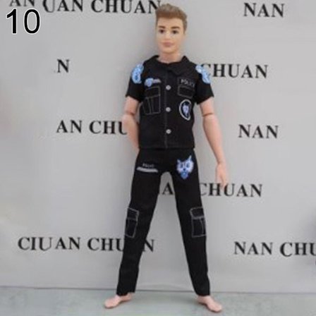 32 cm dukkeklær Jeans Denim 10 10